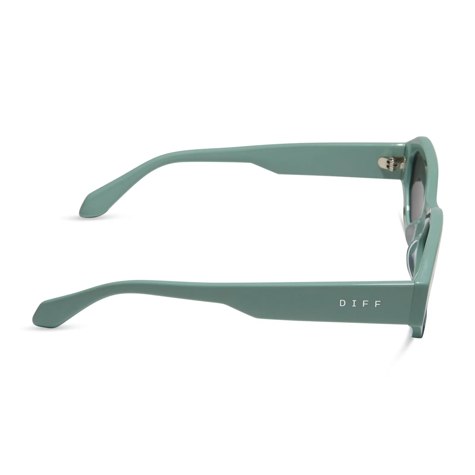 ALLEGRA - STEEL TEAL   GREY   POLARIZED SUNGLASSES