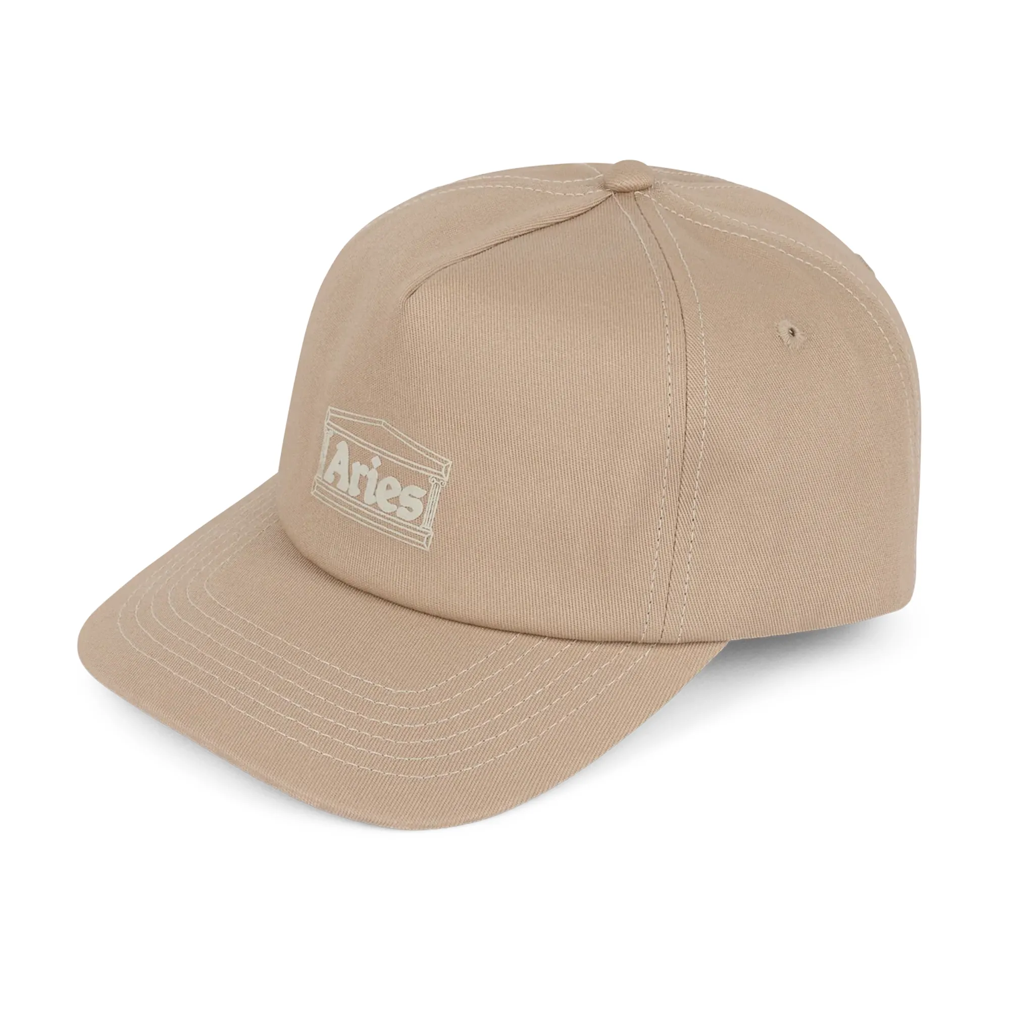 Aries Temple Cap Brown Khaki