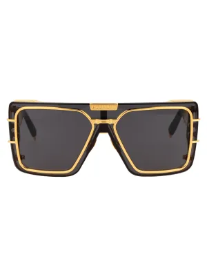 Balmain Eyewear Wonder Boy Oversized Frame Sunglasses