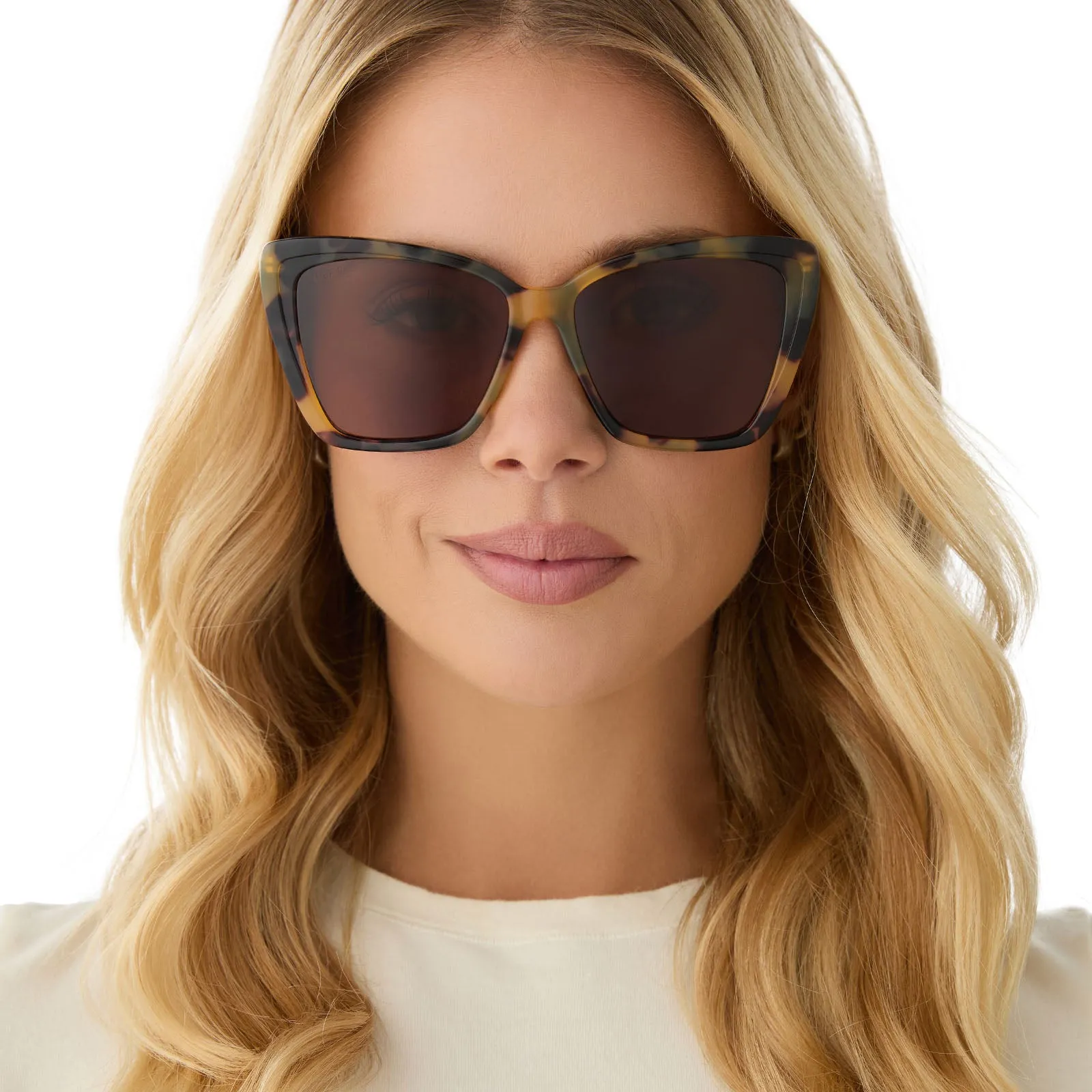 BECKY II - BROWN KOMBU   BROWN   POLARIZED SUNGLASSES