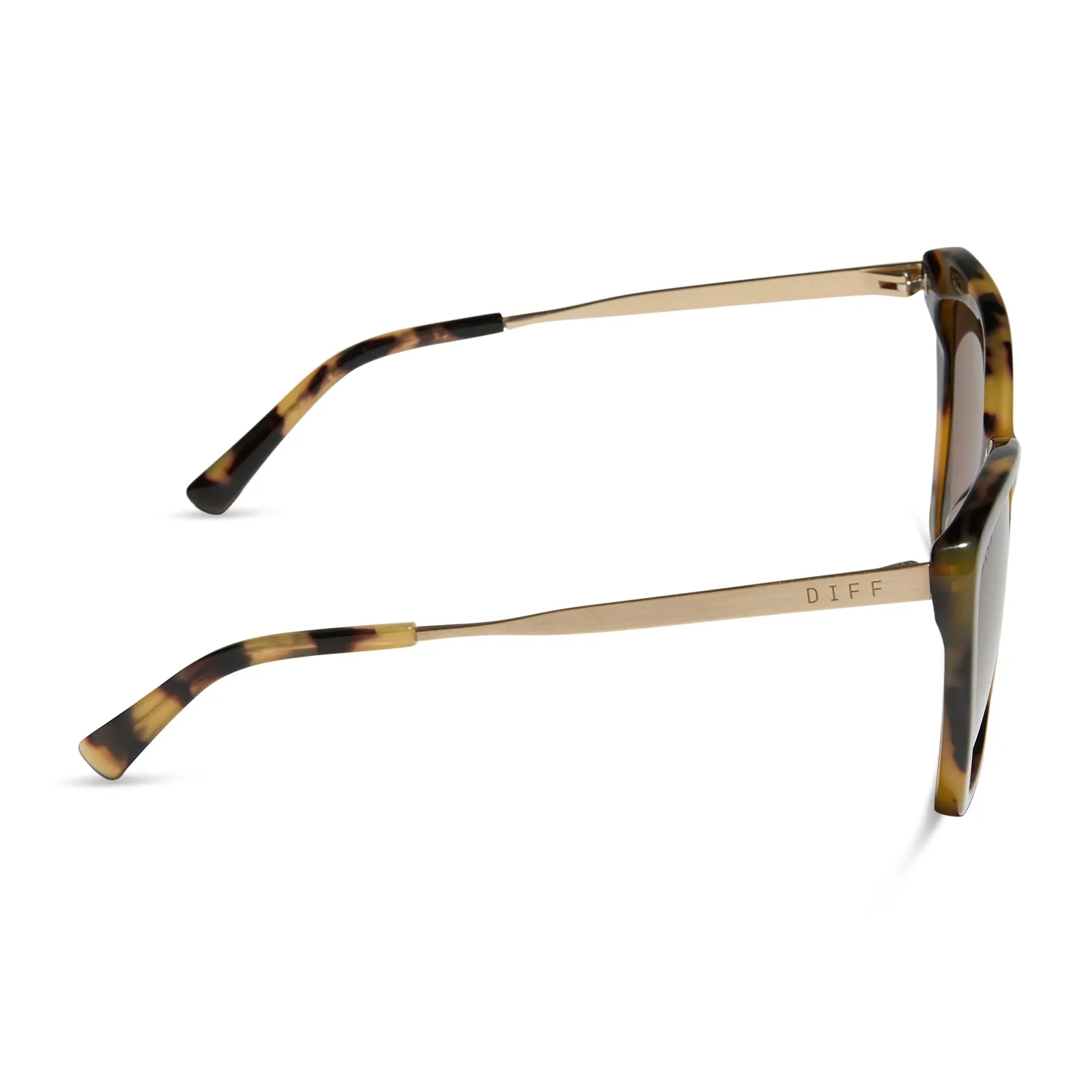 BECKY II - BROWN KOMBU   BROWN   POLARIZED SUNGLASSES