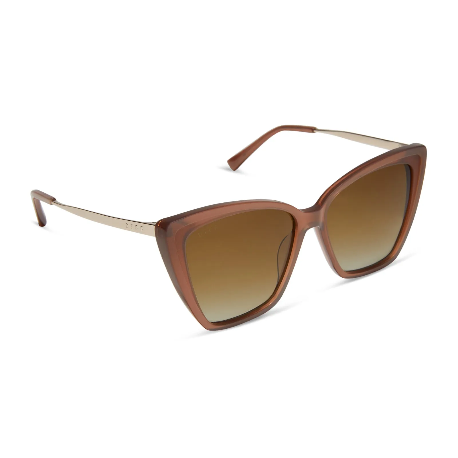 BECKY II - MACCHIATO   BROWN GRADIENT   POLARIZED SUNGLASSES