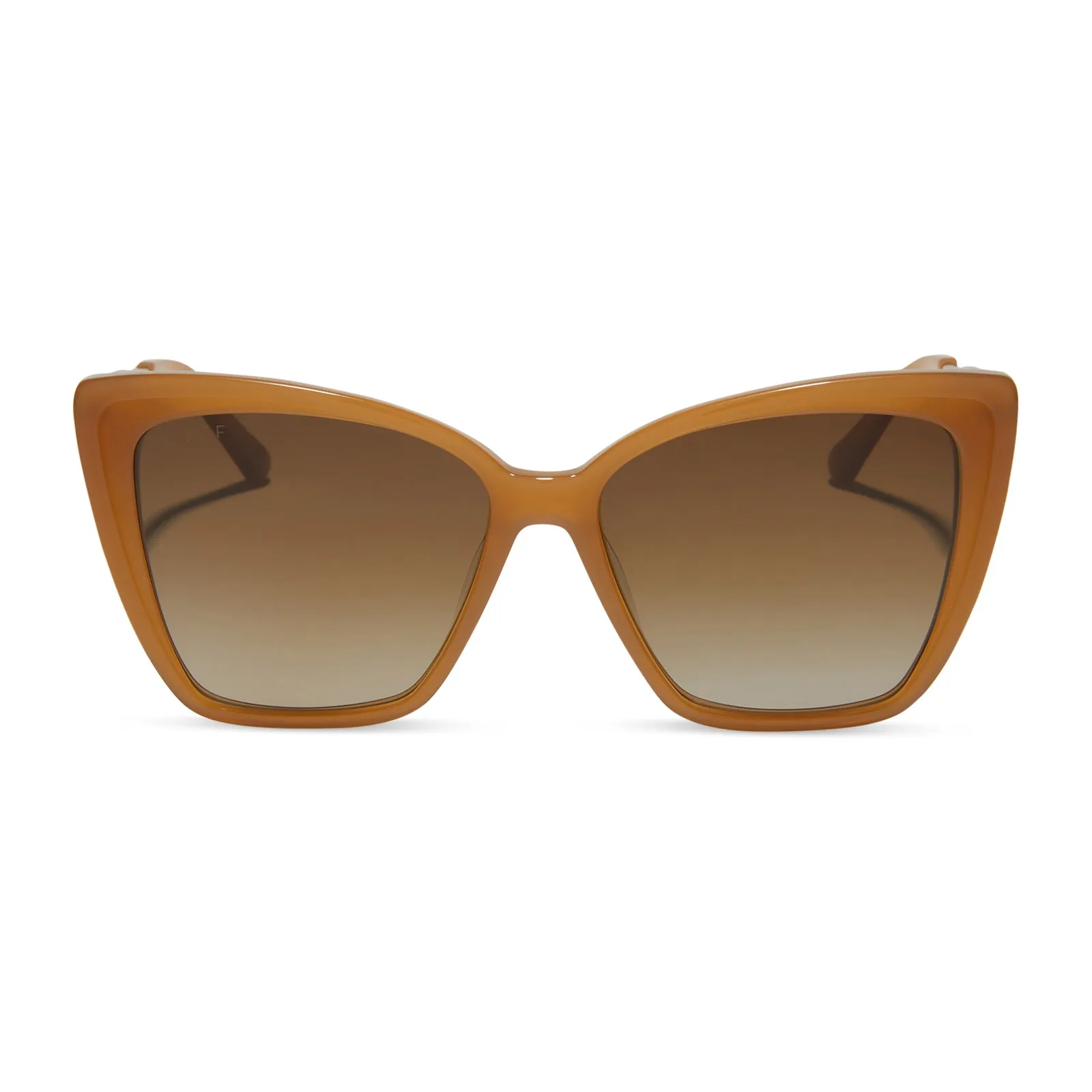 BECKY II - SALTED CARAMEL   BROWN GRADIENT   POLARIZED SUNGLASSES