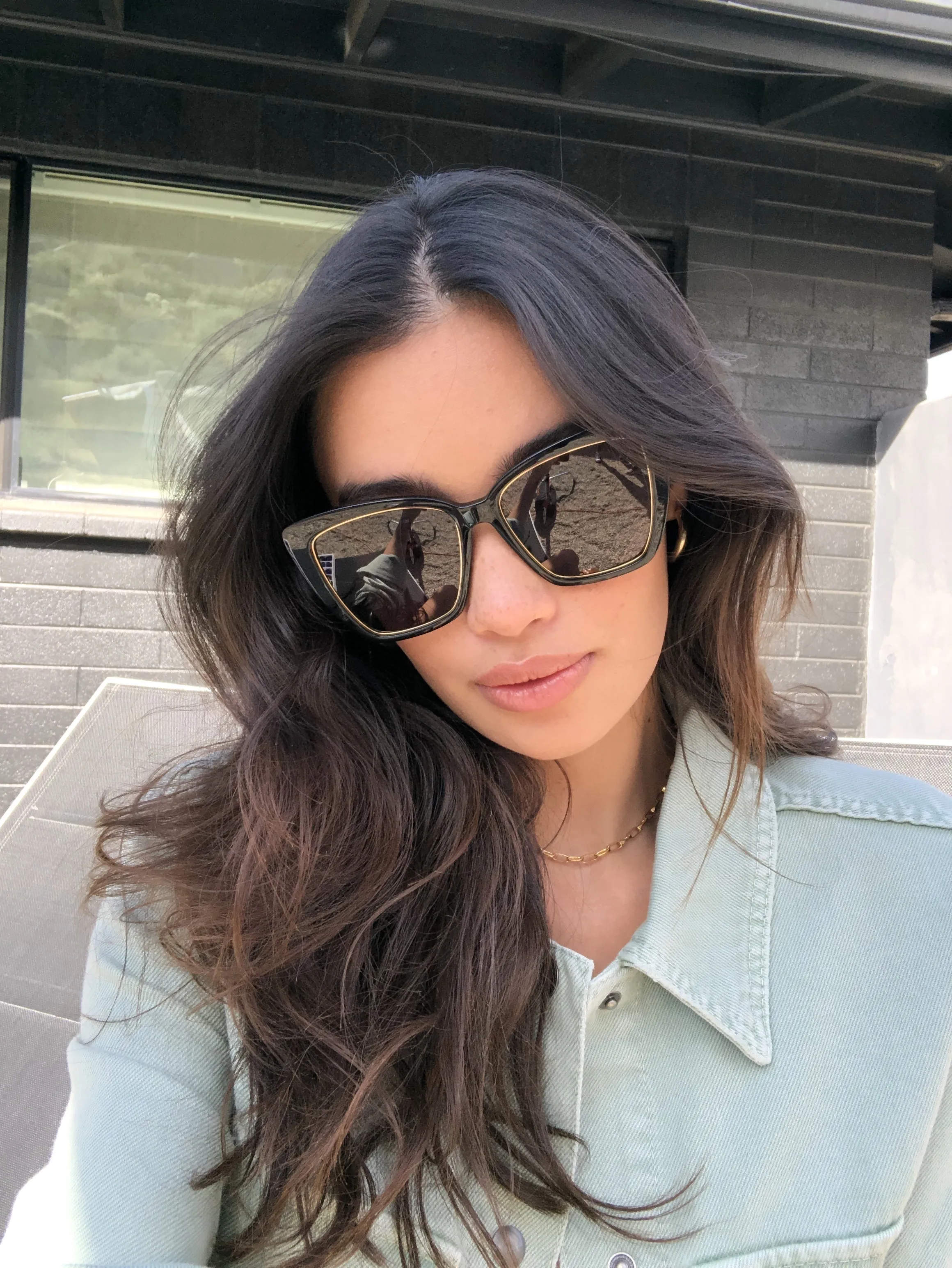 BECKY IV - BLACK   GREY POLARIZED SUNGLASSES
