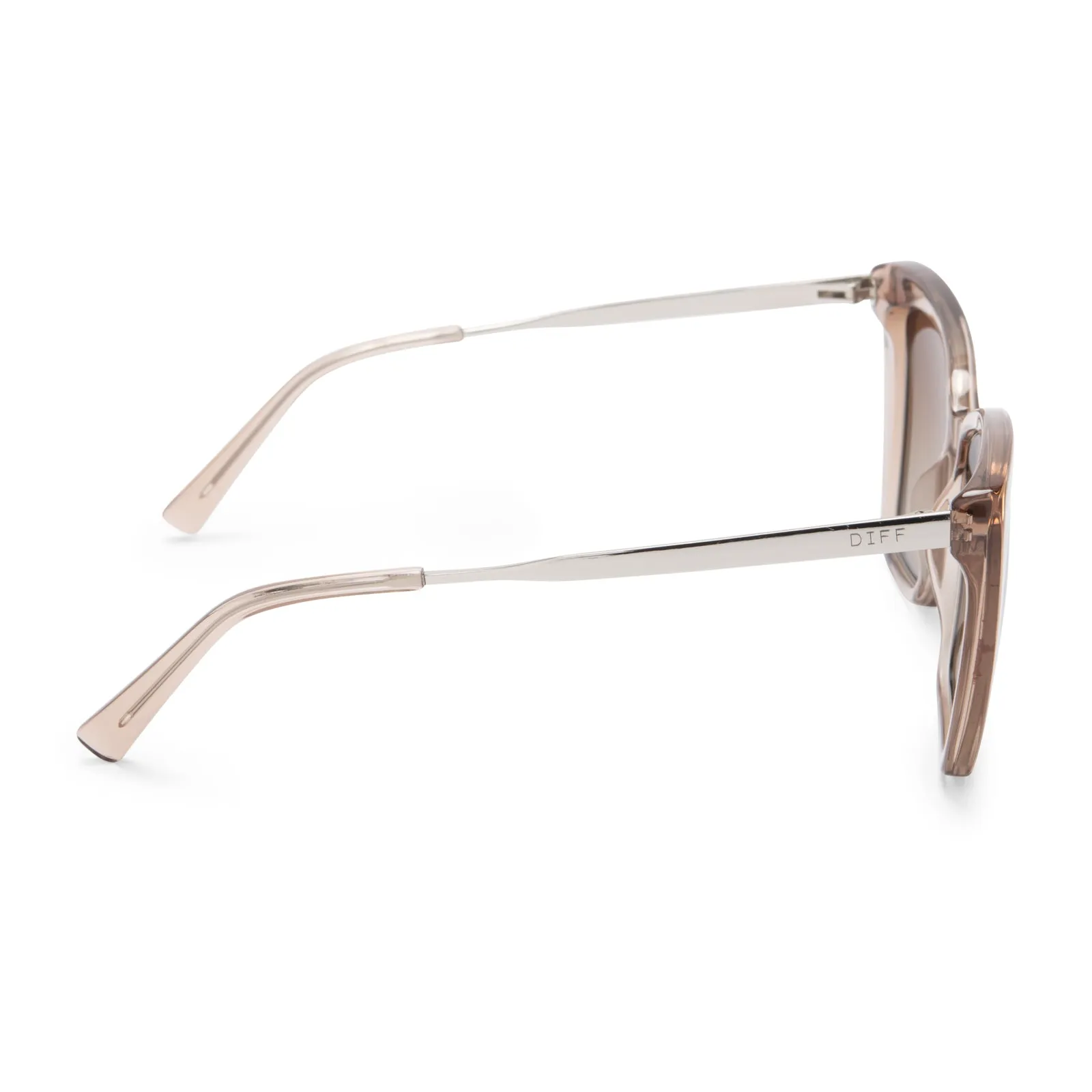 BECKY IV - VINTAGE CRYSTAL   BROWN GRADIENT SUNGLASSES