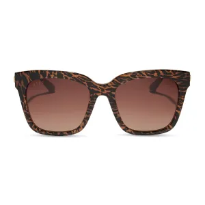 BELLA - ANIMAL   BROWN GRADIENT SUNGLASSES