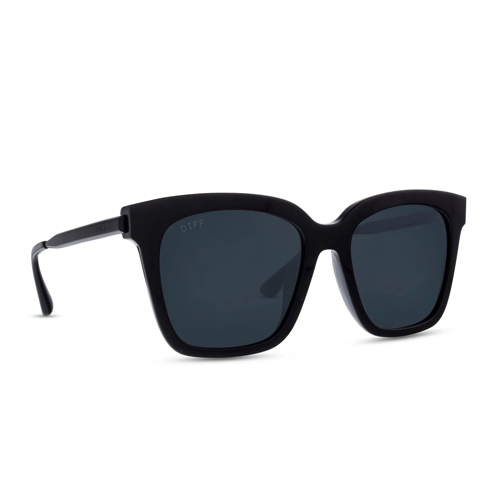 BELLA - BLACK   GREY   POLARIZED SUNGLASSES