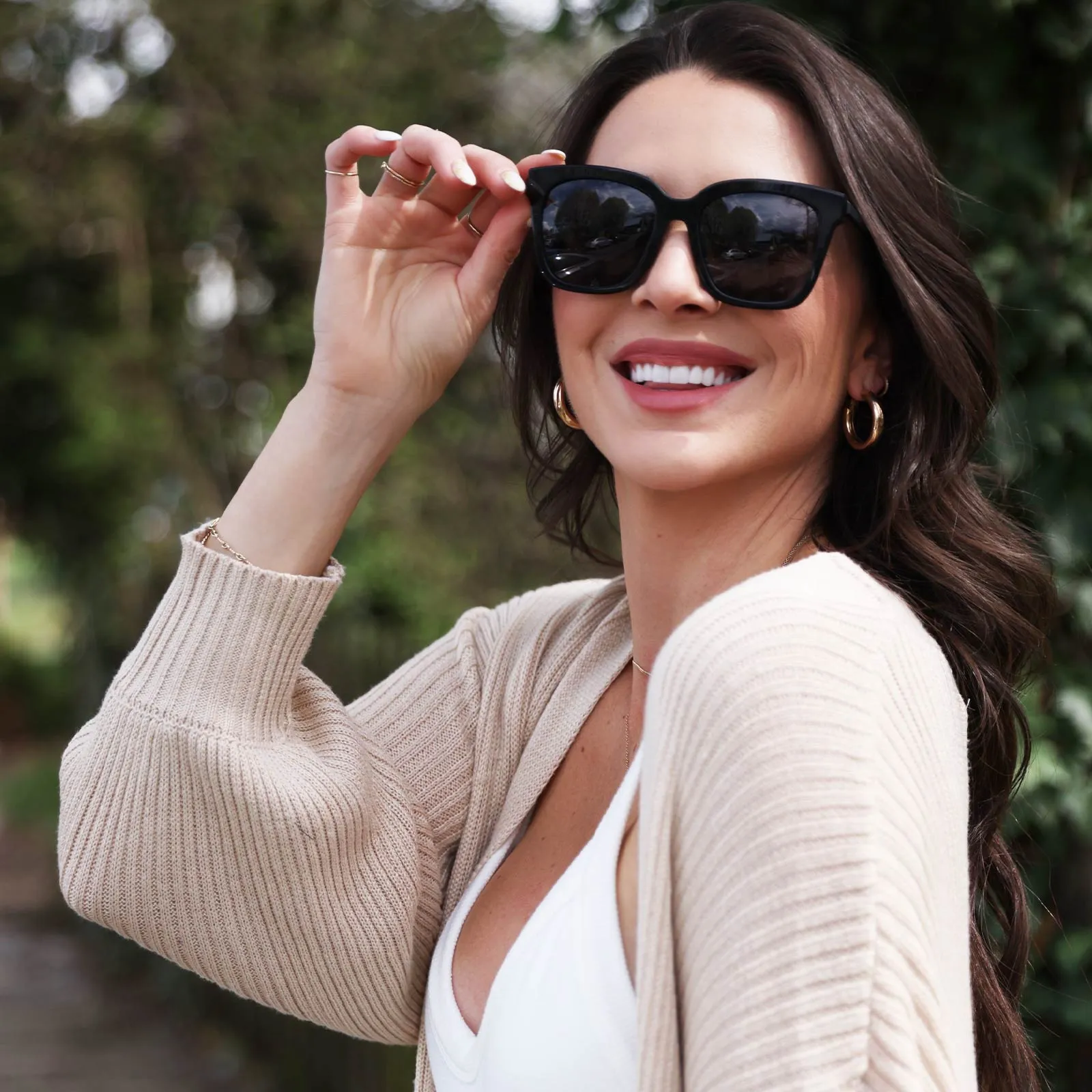 BELLA - BLACK   GREY   POLARIZED SUNGLASSES