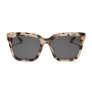 BELLA - CREAM TORTOISE   GREY SUNGLASSES