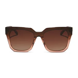 BELLA II - TAUPE OMBRE CRYSTAL   BROWN GRADIENT   POLARIZED SUNGLASSES