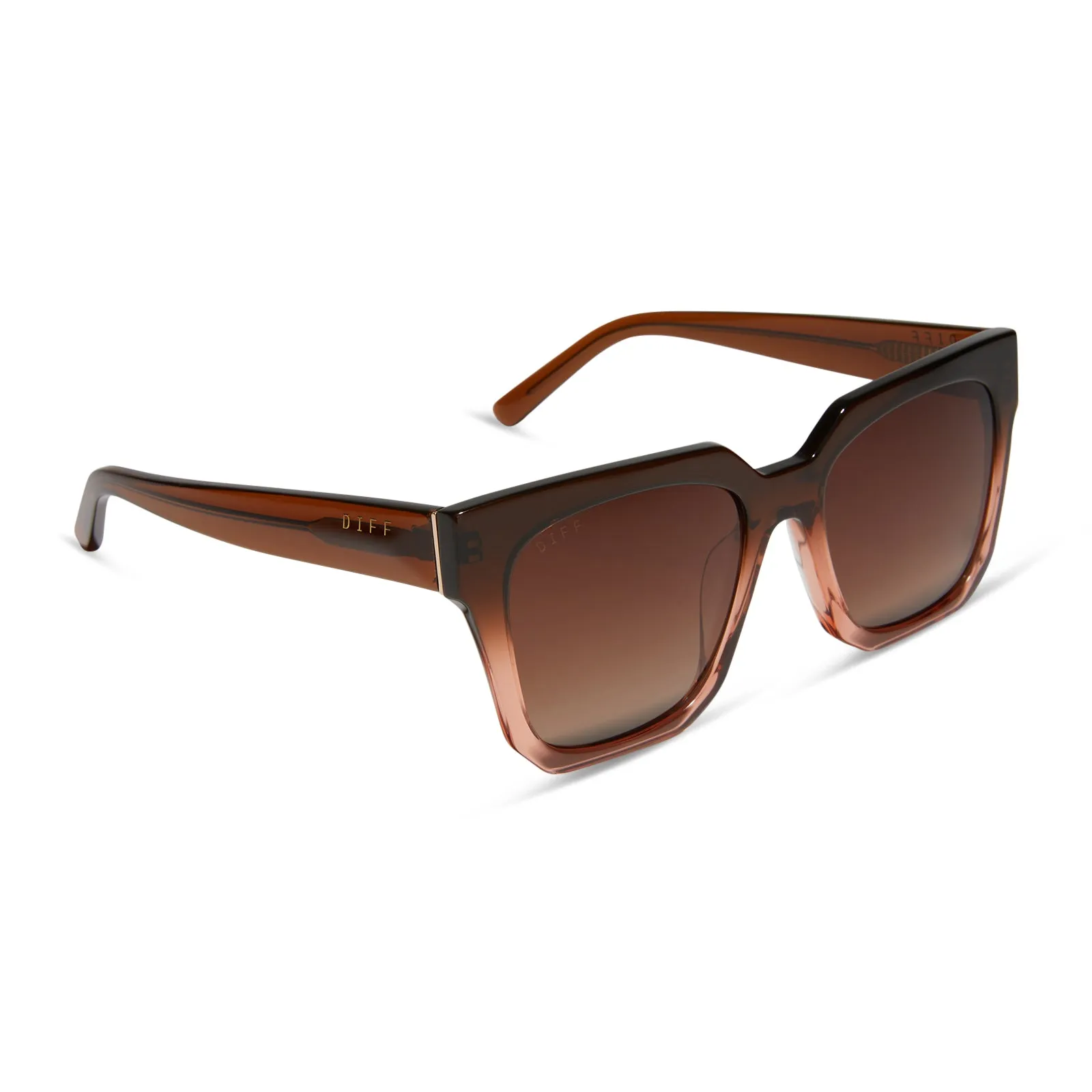 BELLA II - TAUPE OMBRE CRYSTAL   BROWN GRADIENT   POLARIZED SUNGLASSES