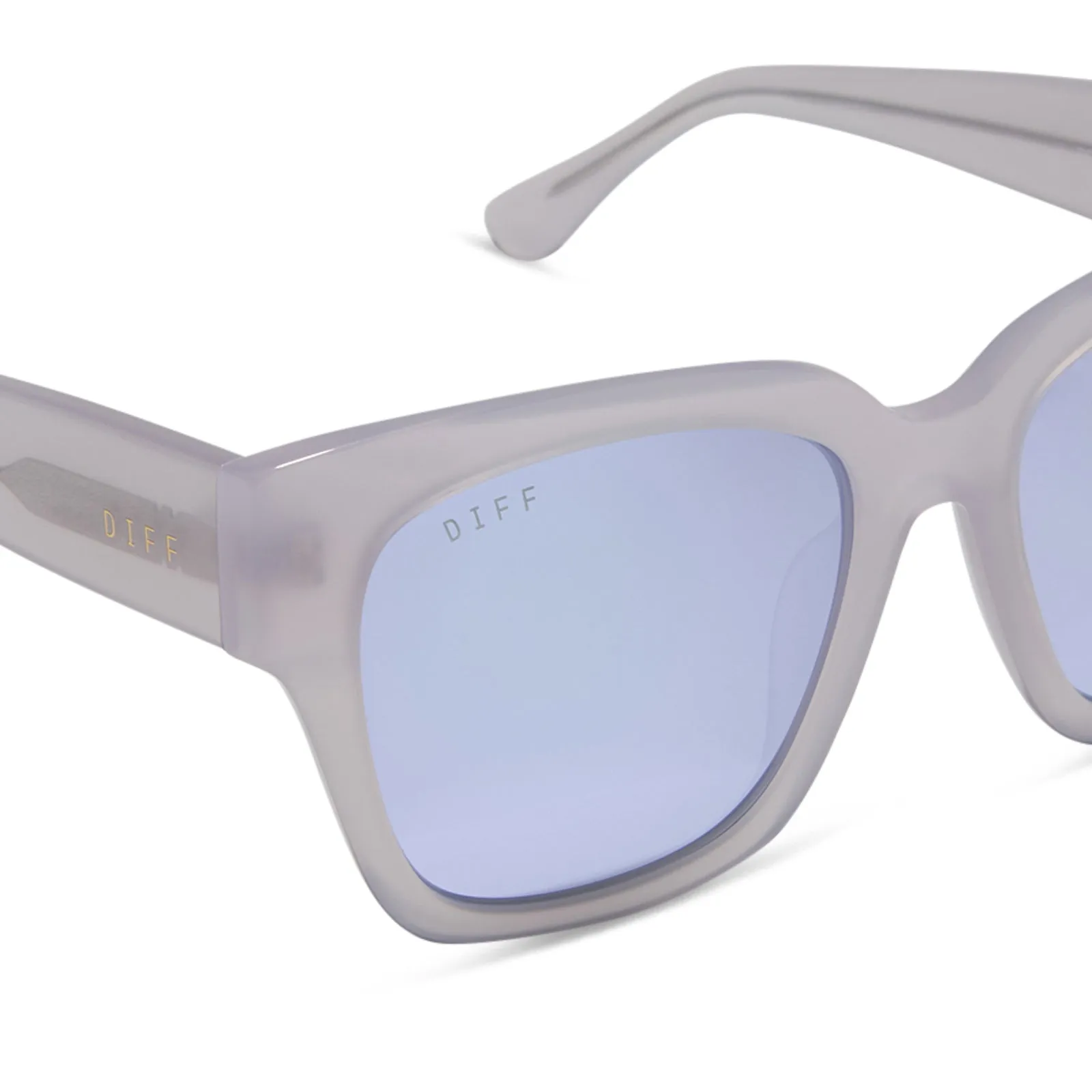 BELLA II - THISTLE   LAVENDER MIRROR SUNGLASSES