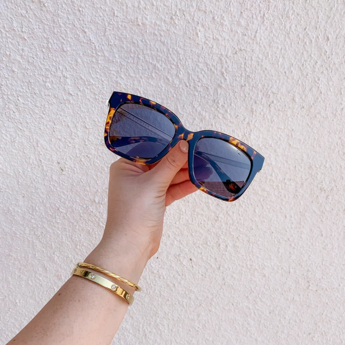 BELLA - TORTOISE   GREY   POLARIZED SUNGLASSES