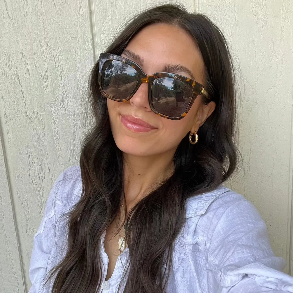 BELLA - TORTOISE   GREY   POLARIZED SUNGLASSES