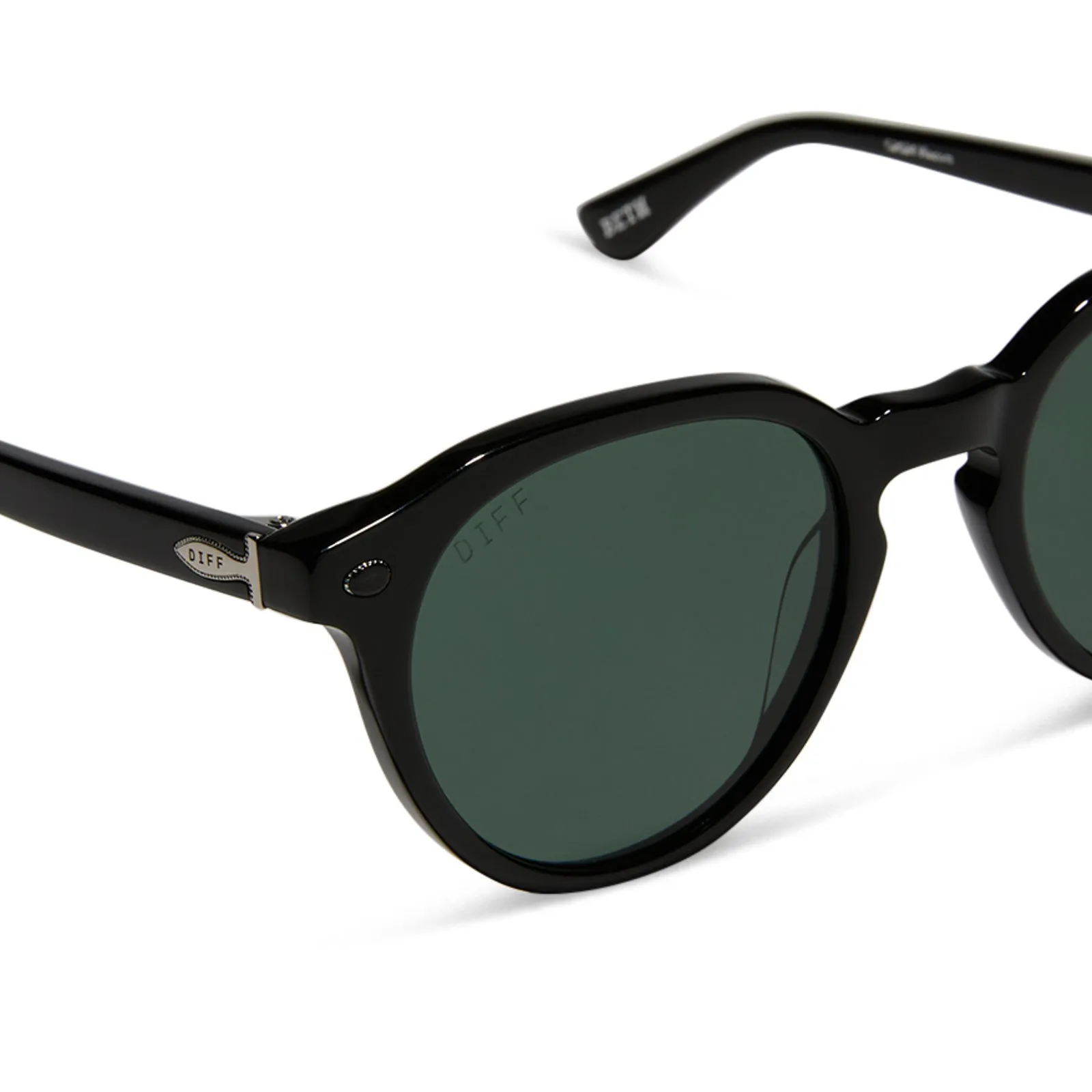 BETH - NIGHT SKY BLACK   SILVER W G15   POLARIZED SUNGLASSES