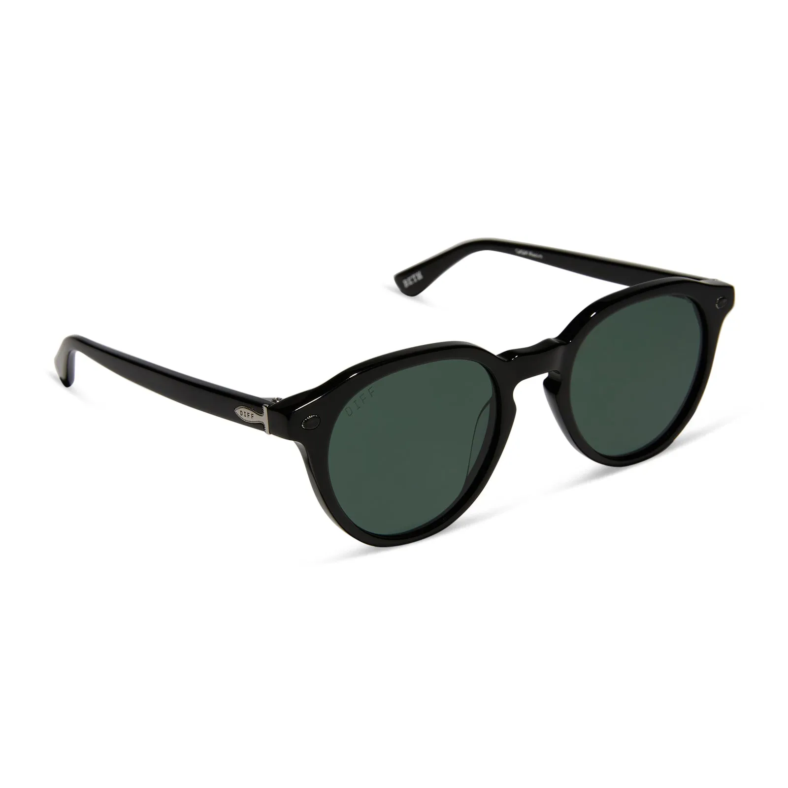 BETH - NIGHT SKY BLACK   SILVER W G15   POLARIZED SUNGLASSES