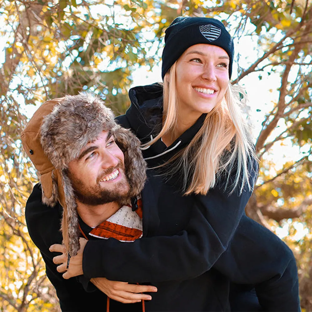 Billed Trapper Hat   Beanie or Trapper Hat