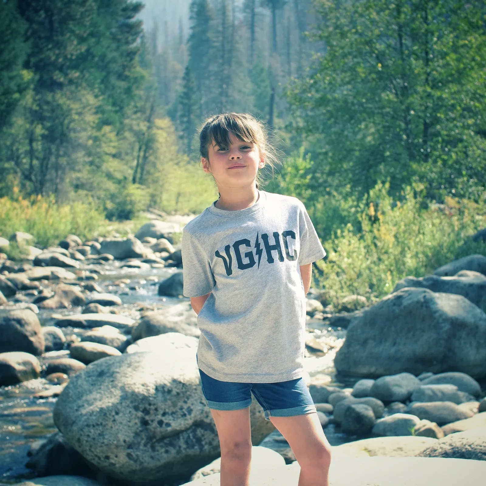 Black Bolts Kids Tee