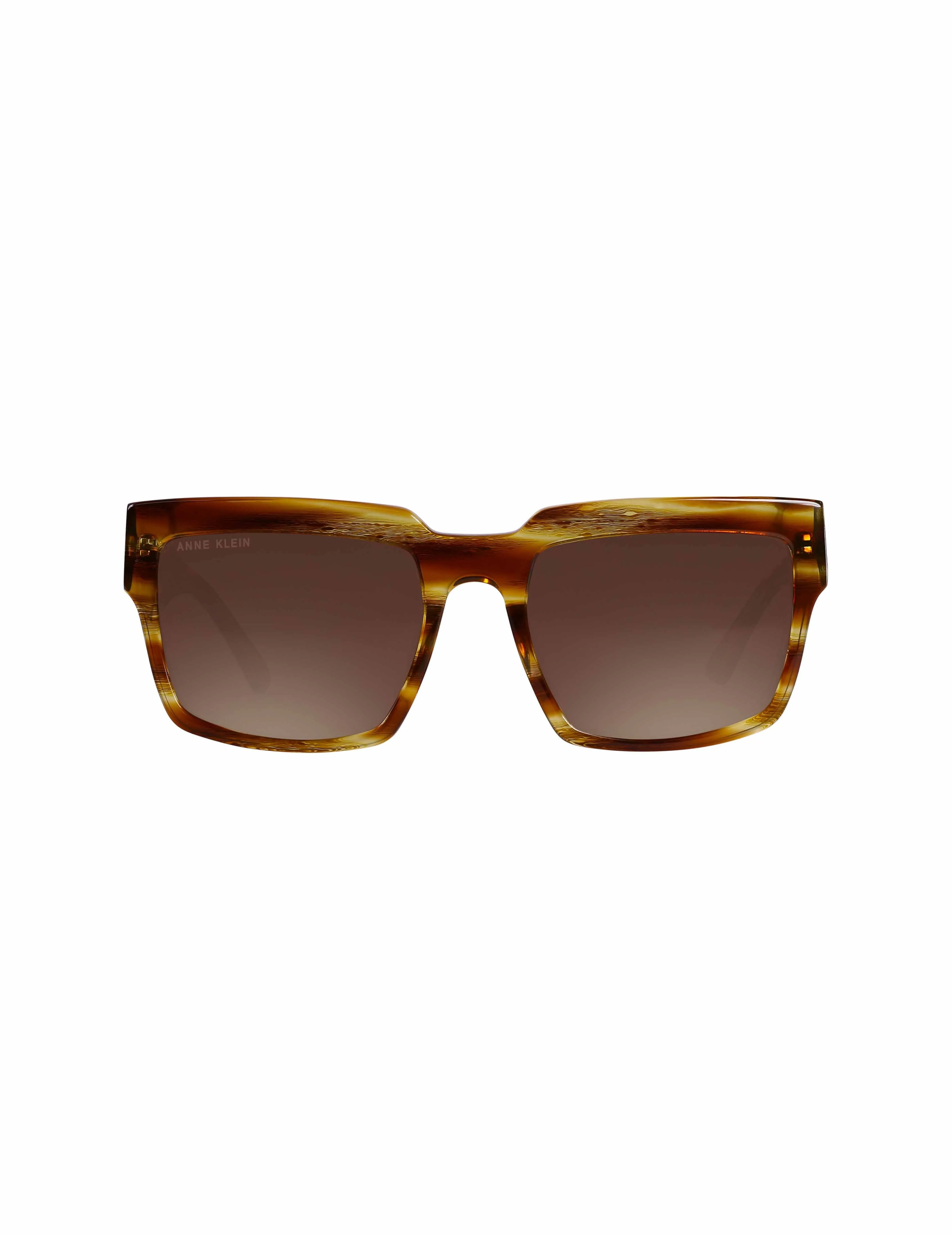 Blonde Horn Oversized Square Sunglasses