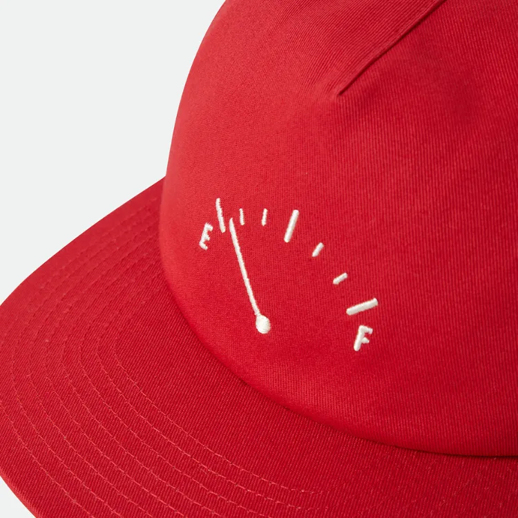 Brixton Running On Empty NP LP Cap - Crimson/White