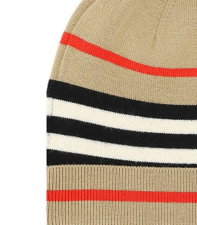 Burberry Kids Icon Striped Beanie