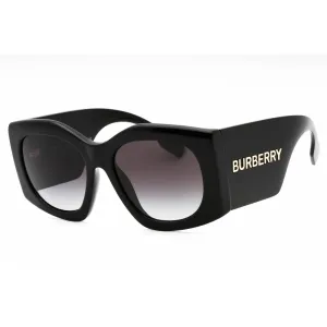 Burberry Women's Sunglasses - Black Plastic Oversized Full Rim Frame | 0BE4388U 30018G