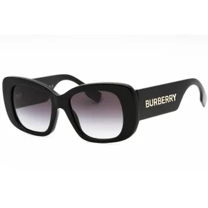 Burberry Women's Sunglasses - Black Plastic Oversized Full Rim Frame | 0BE4410 30018G