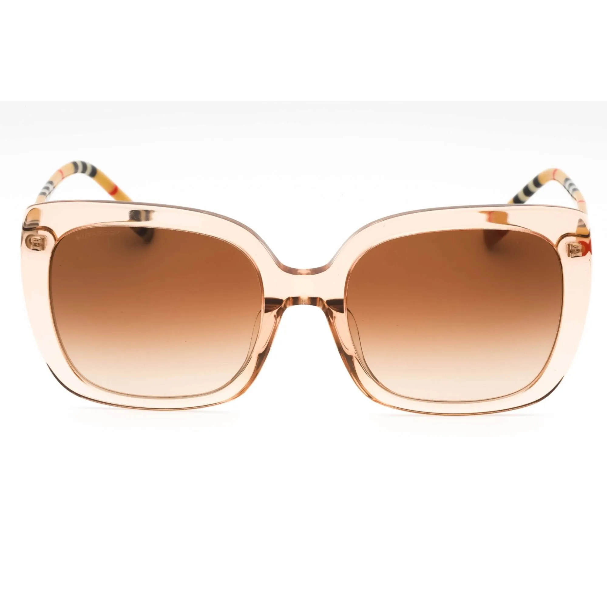 Burberry Women's Sunglasses - Peach Plastic Oversized Full Rim Frame | BE4323F 400613