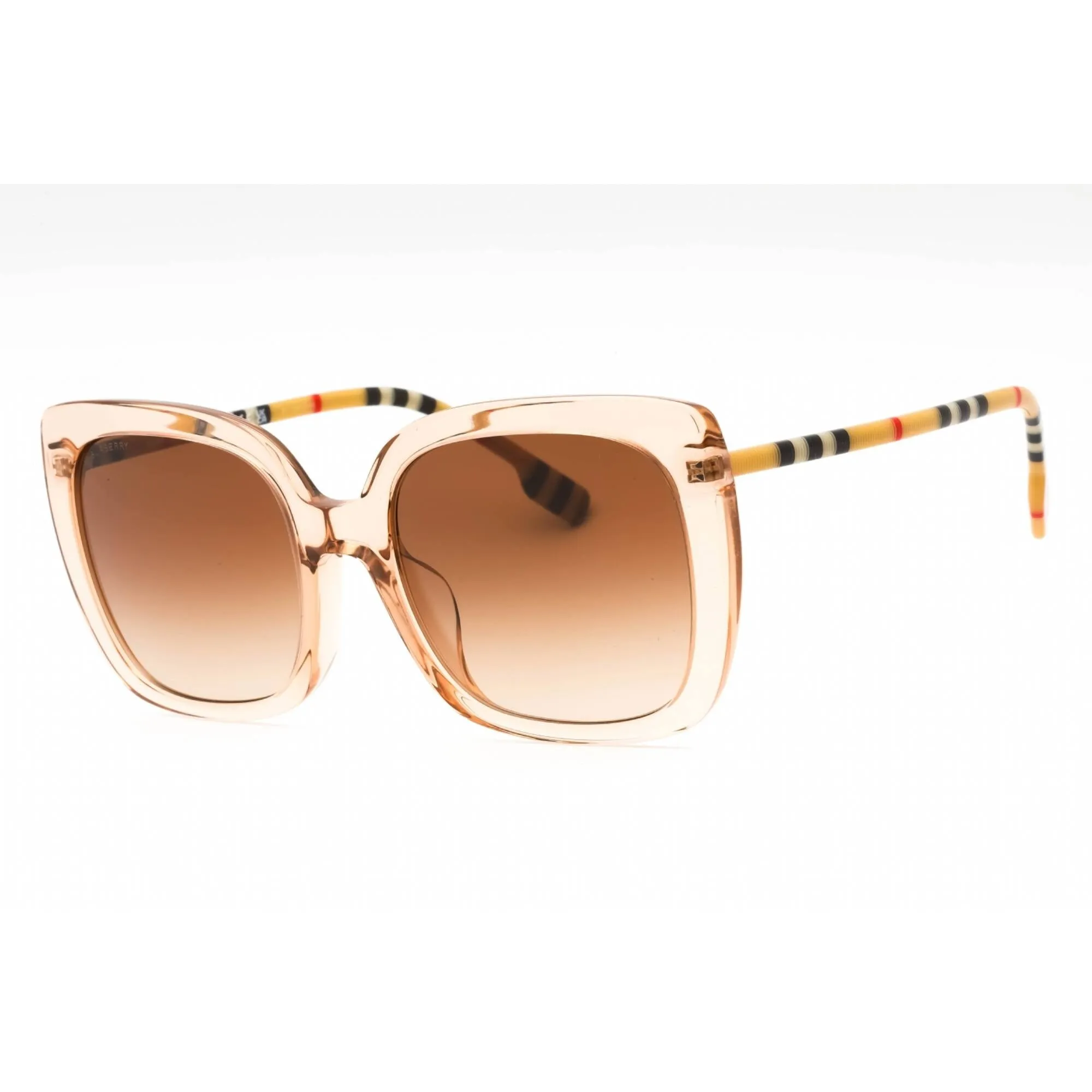 Burberry Women's Sunglasses - Peach Plastic Oversized Full Rim Frame | BE4323F 400613