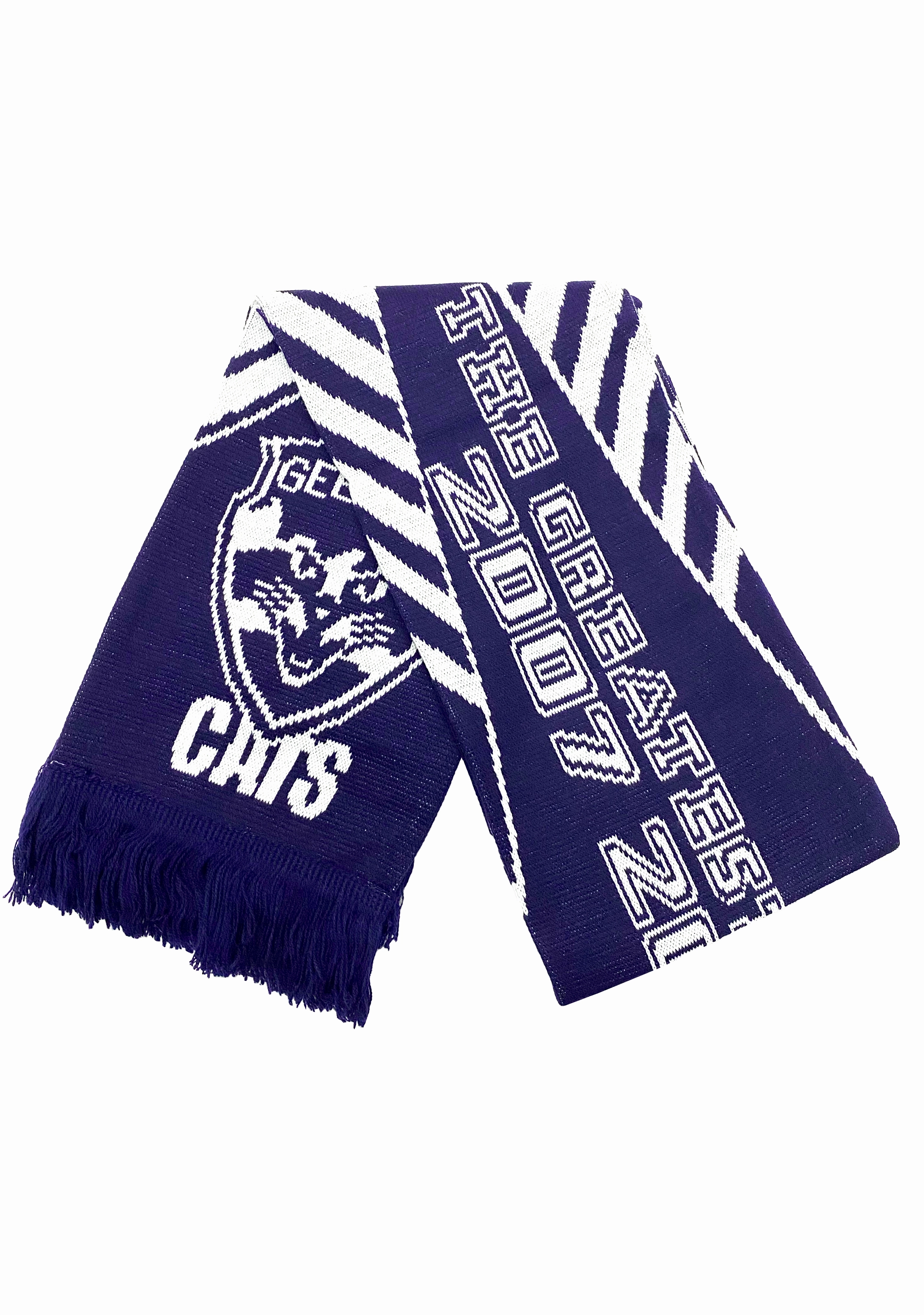 Burley Sekem Geelong Cats Jacquard Supporter Scarf <br> SCGE4