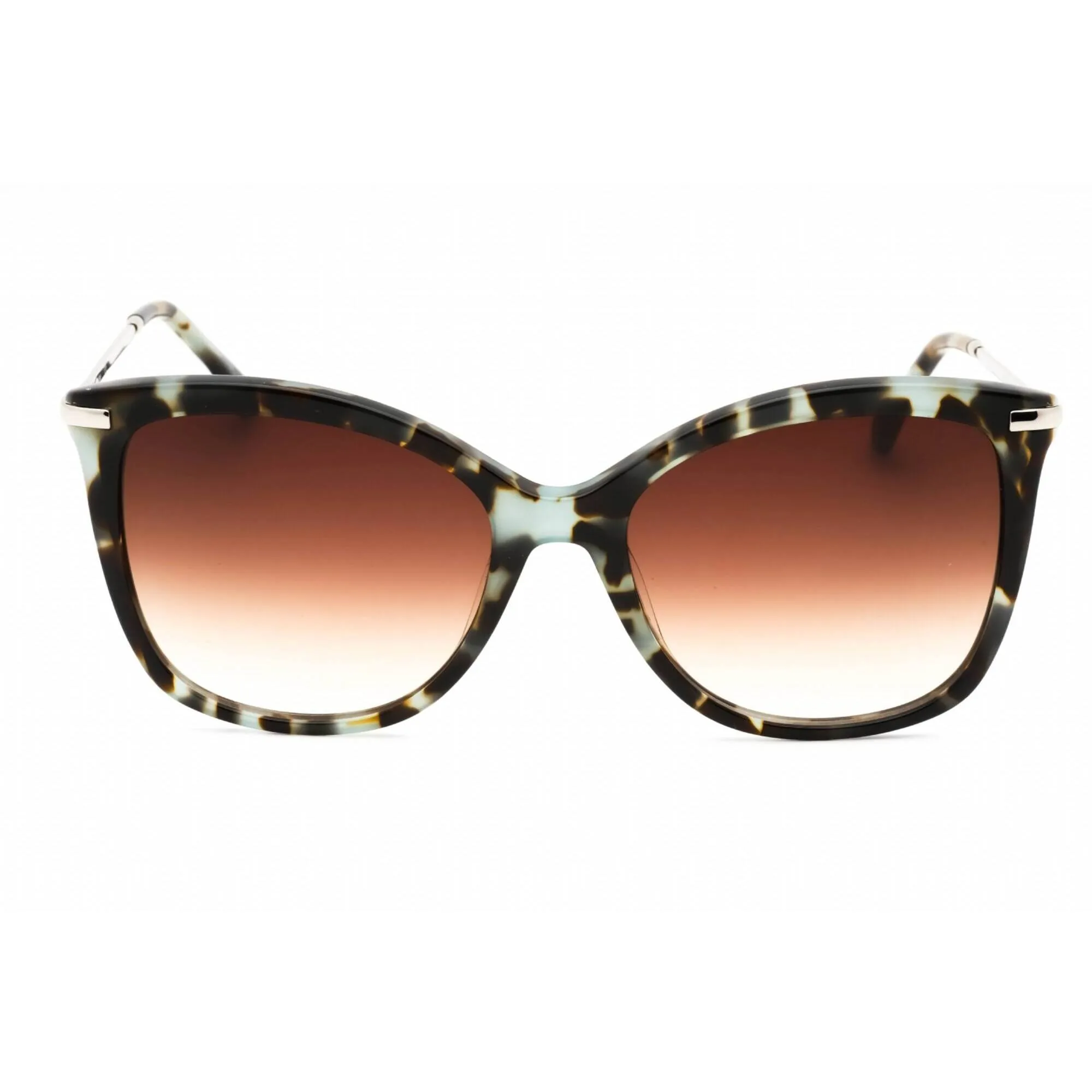 Calvin Klein Women's Sunglasses - Aqua Tortoise Oversized Acetate Frame | CK22514S 444