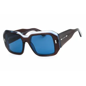 Calvin Klein Women's Sunglasses - Brown Acetate Oversized Shape Frame | CK23536S 200