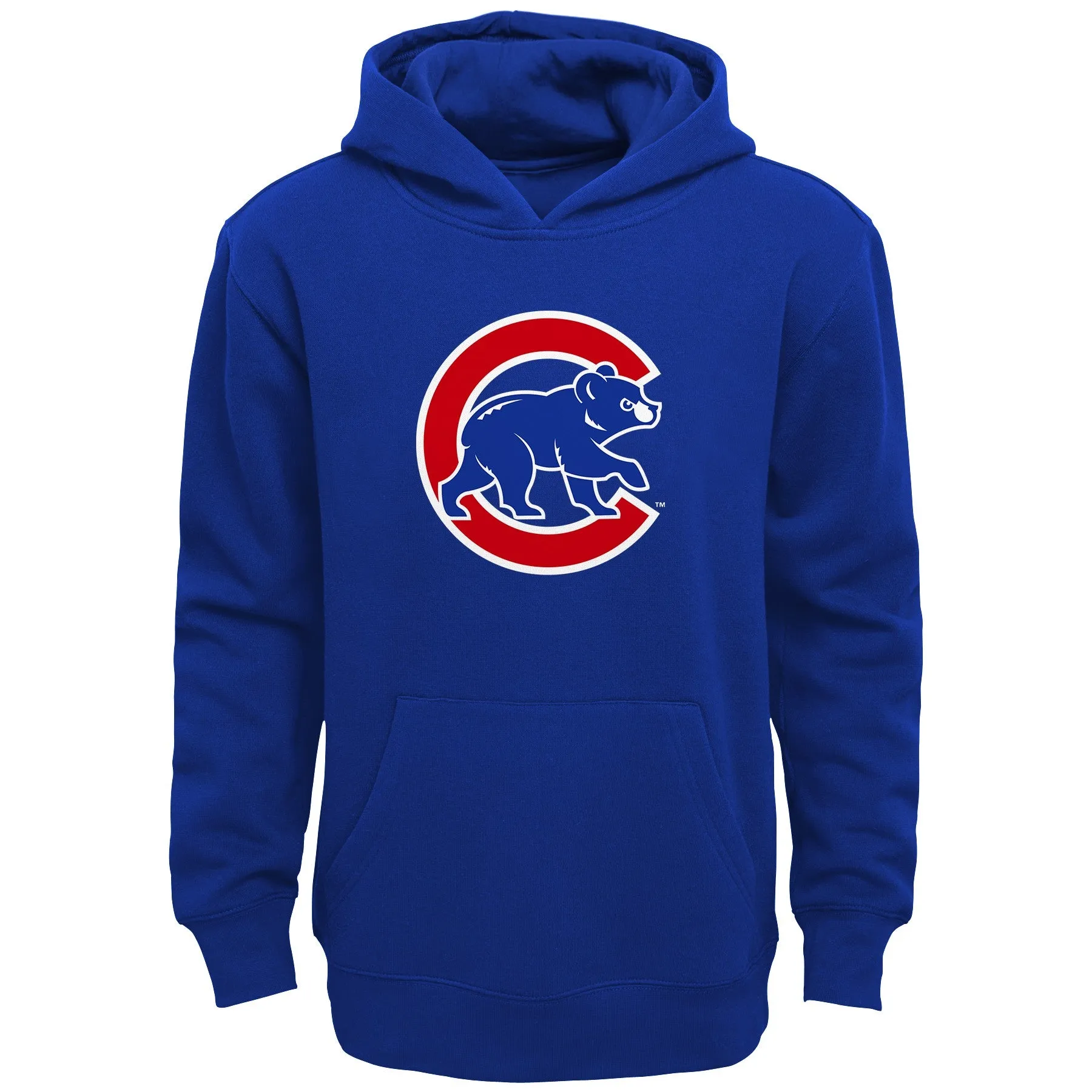 Chicago Cubs MLB Youth Royal Blue Fleece Performance Hoodie