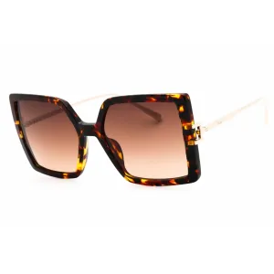 Chopard Women's Sunglasses - Glossy Havana Plastic Full Rim Oversized | SCH334M 0745