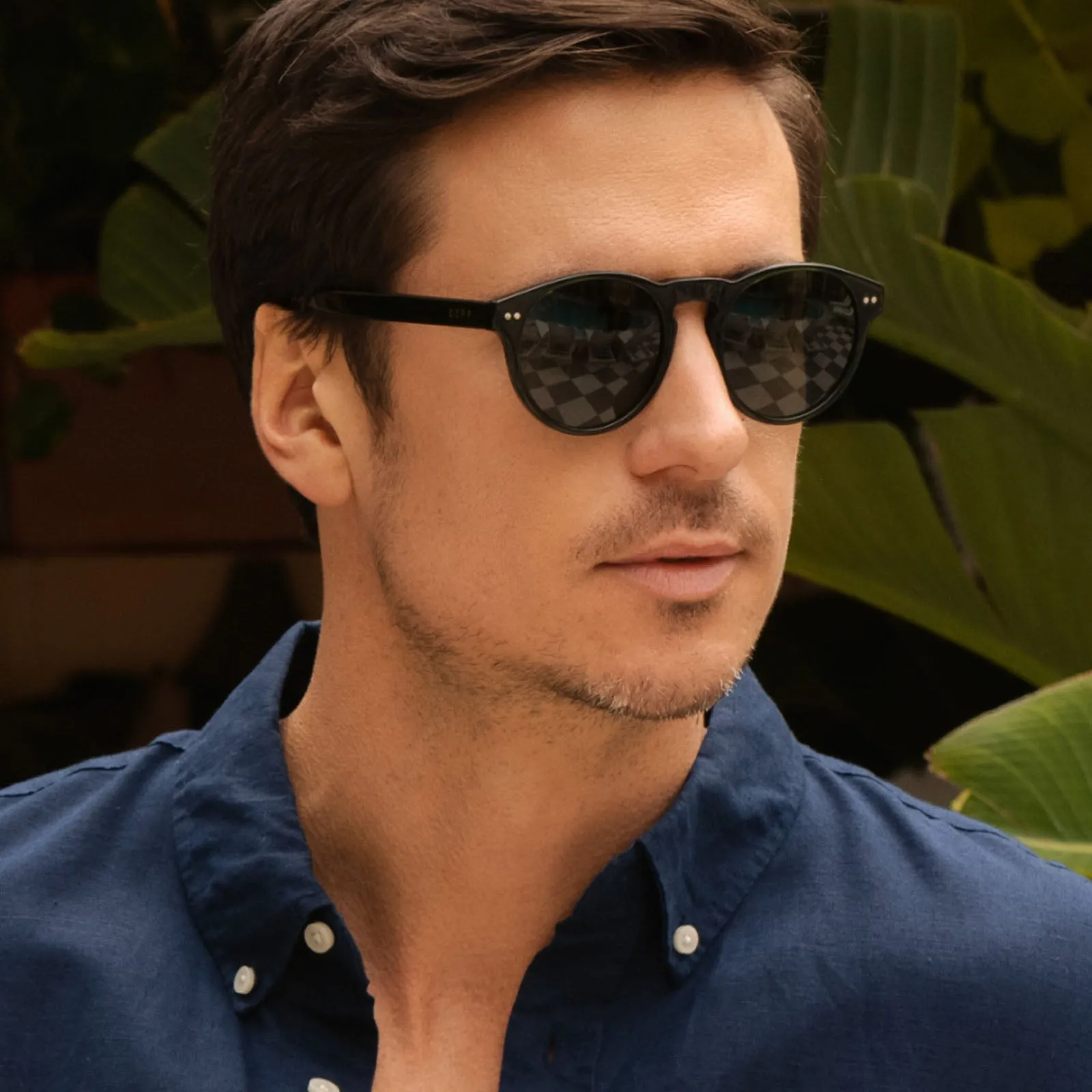 CODY XL - DARK OLIVE CRYSTAL   G15   POLARIZED SUNGLASSES
