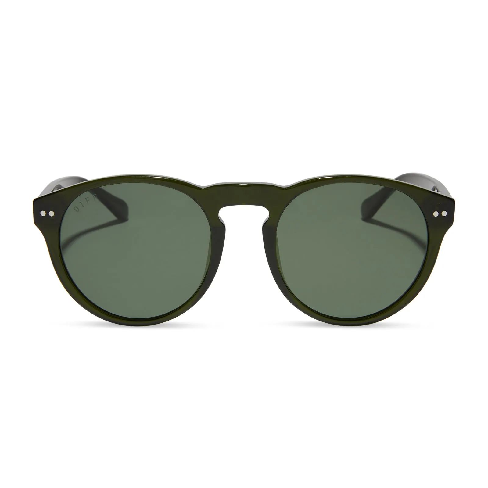 CODY XL - DARK OLIVE CRYSTAL   G15   POLARIZED SUNGLASSES