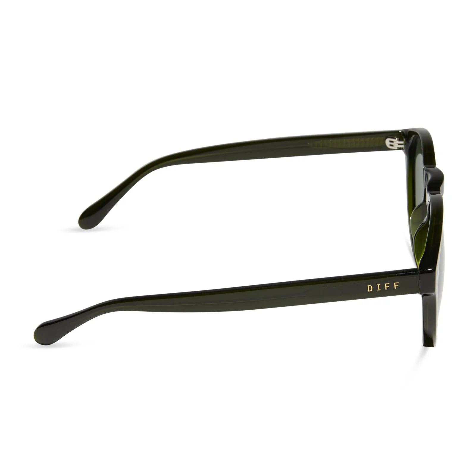 CODY XL - DARK OLIVE CRYSTAL   G15   POLARIZED SUNGLASSES