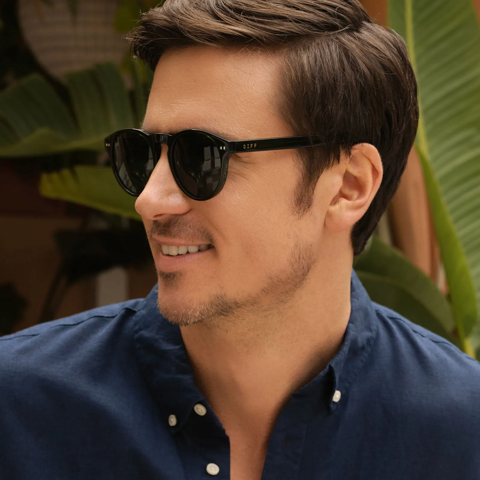 CODY XL - DARK OLIVE CRYSTAL   G15   POLARIZED SUNGLASSES