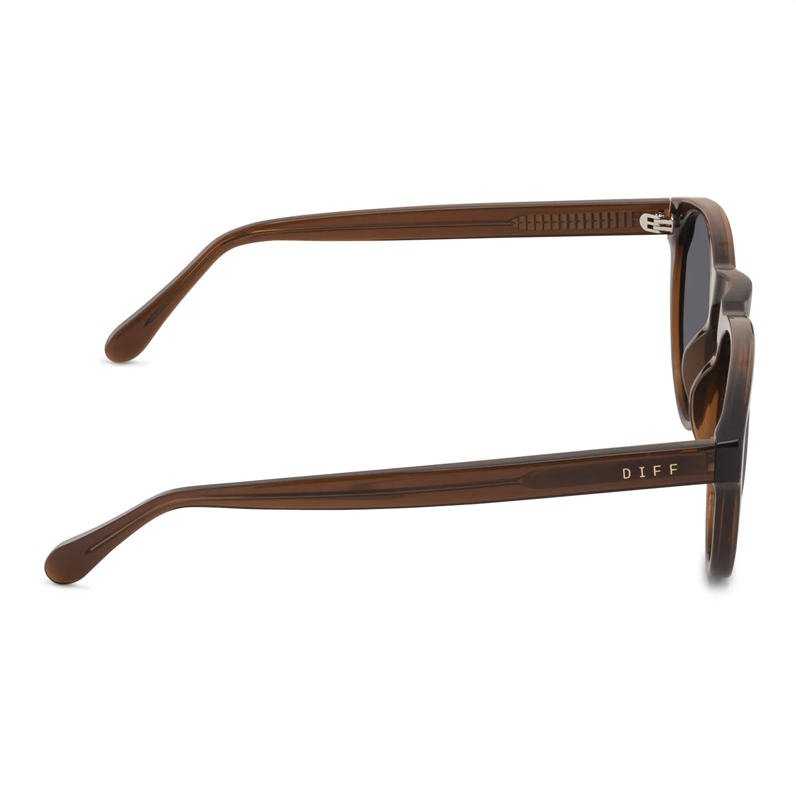 CODY XL - WHISKEY CRYSTAL   GREY POLARIZED SUNGLASSES