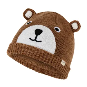 Dozer Baby Boys Baloo Beanie - Brown