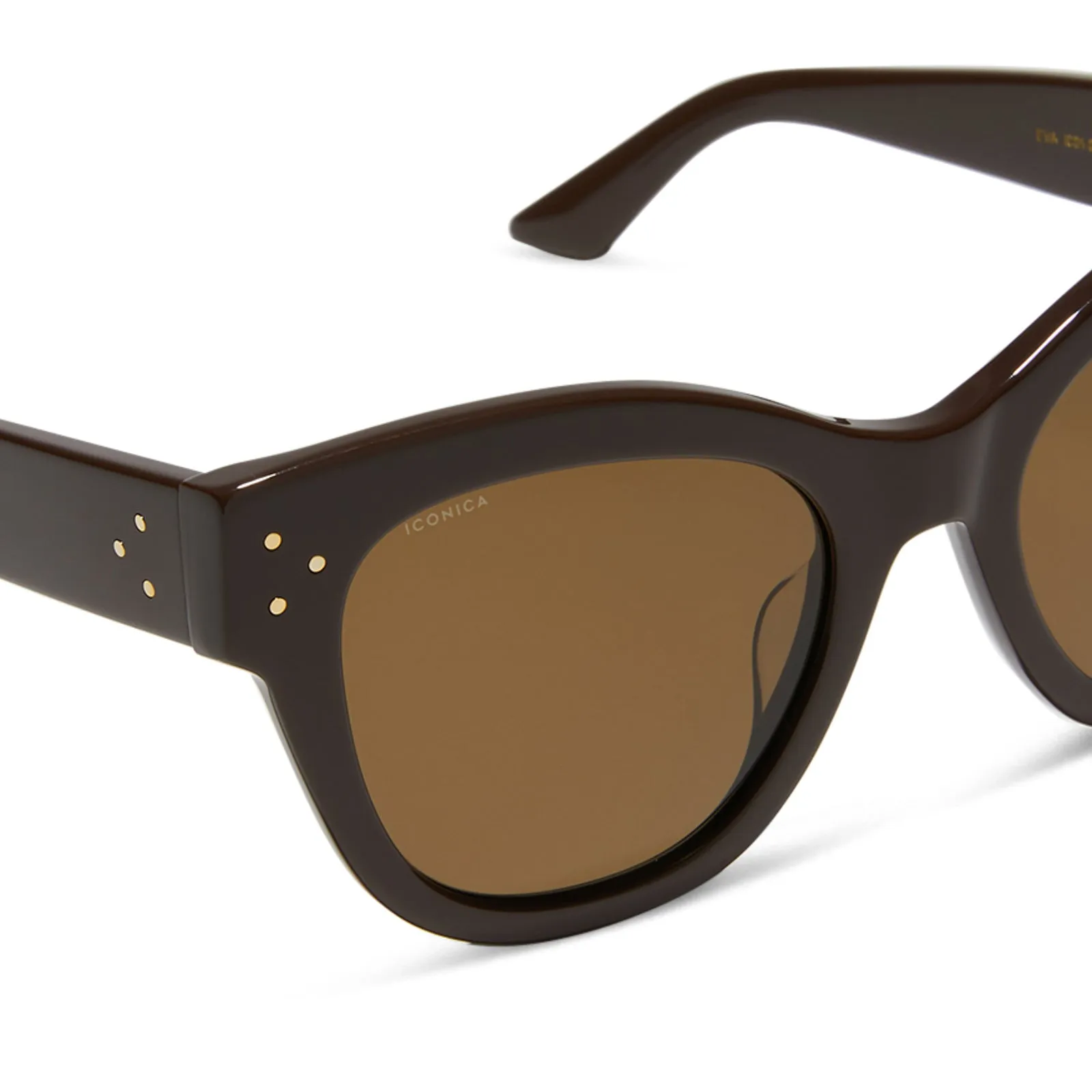 EVA - TRUFFLE   BROWN   POLARIZED SUNGLASSES