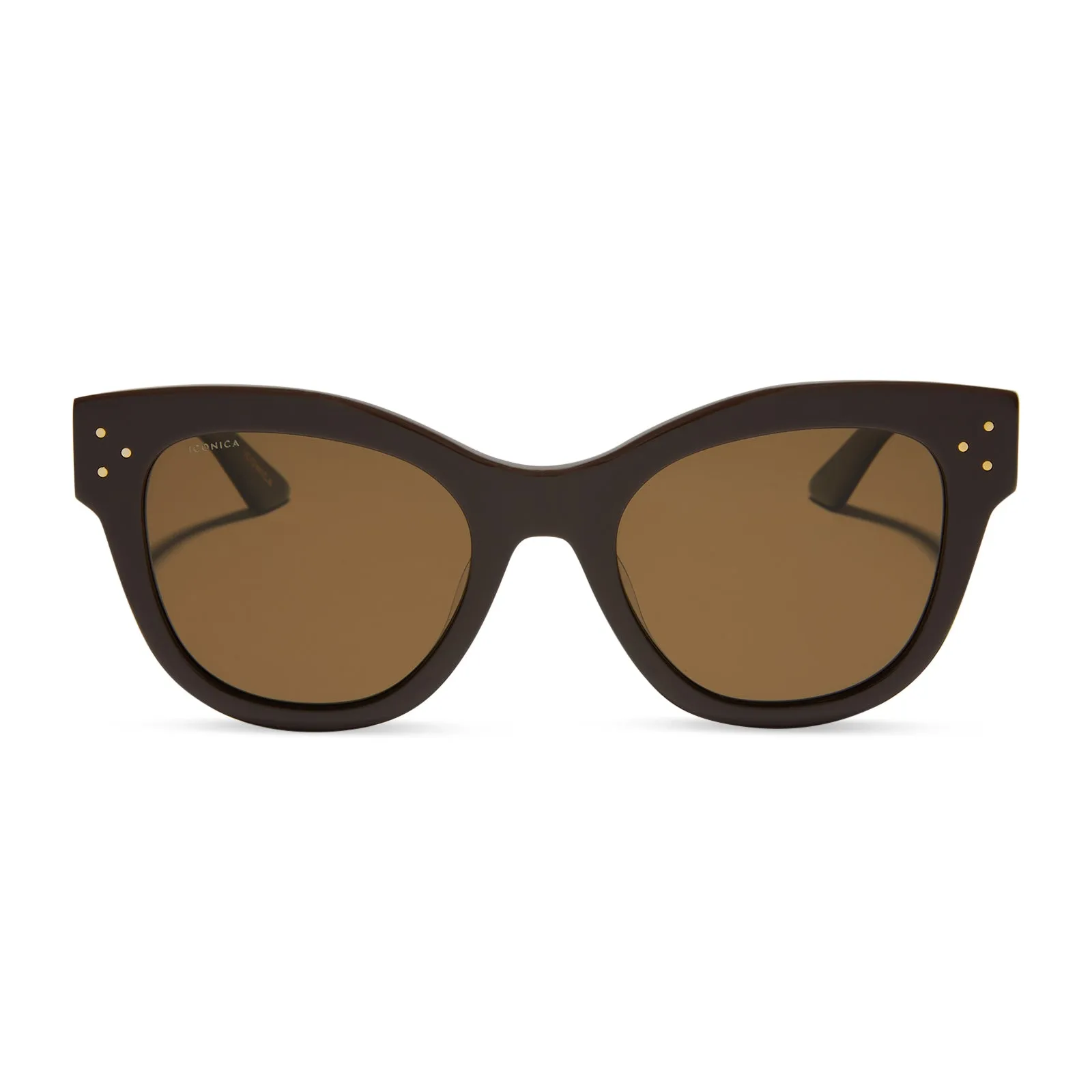 EVA - TRUFFLE   BROWN   POLARIZED SUNGLASSES