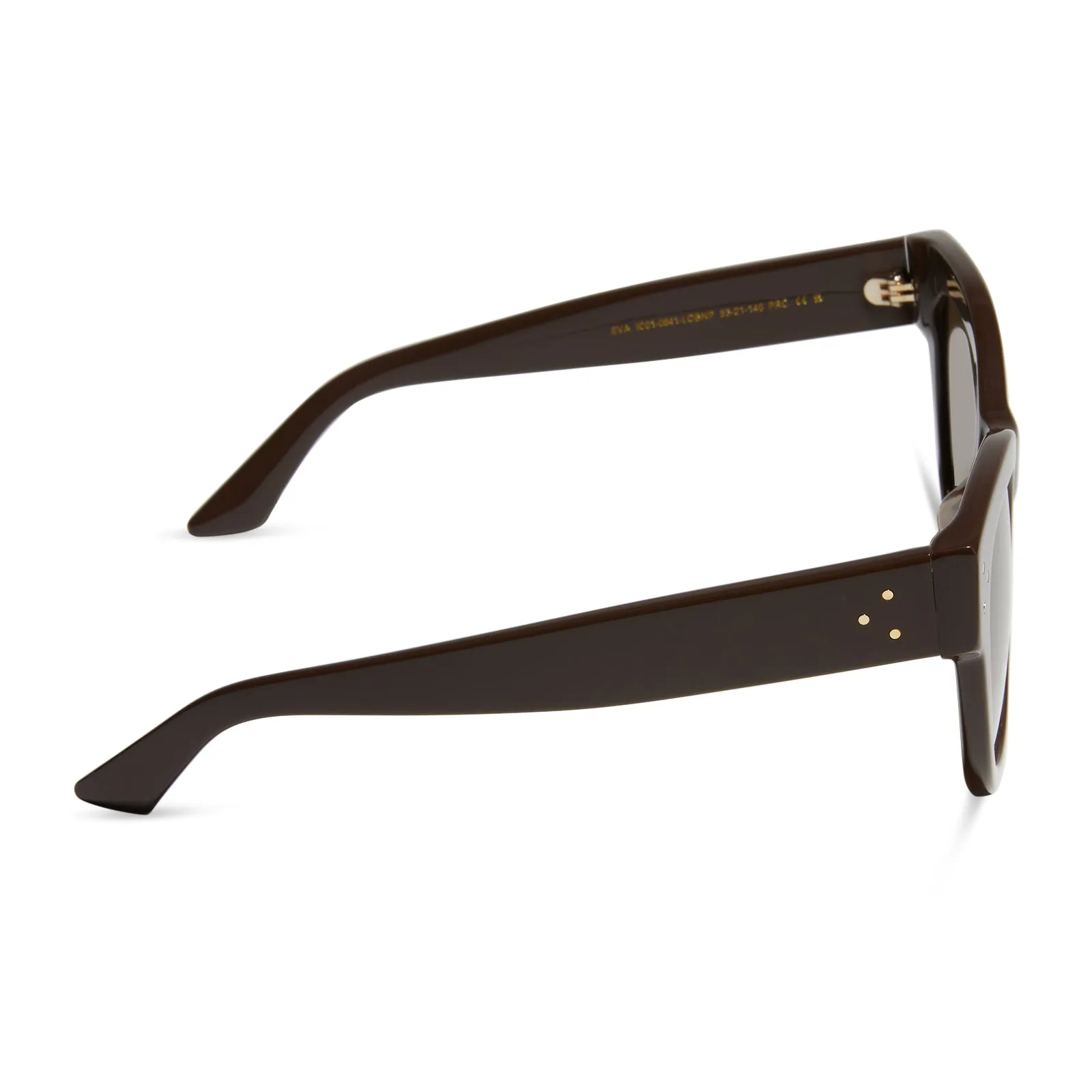 EVA - TRUFFLE   BROWN   POLARIZED SUNGLASSES
