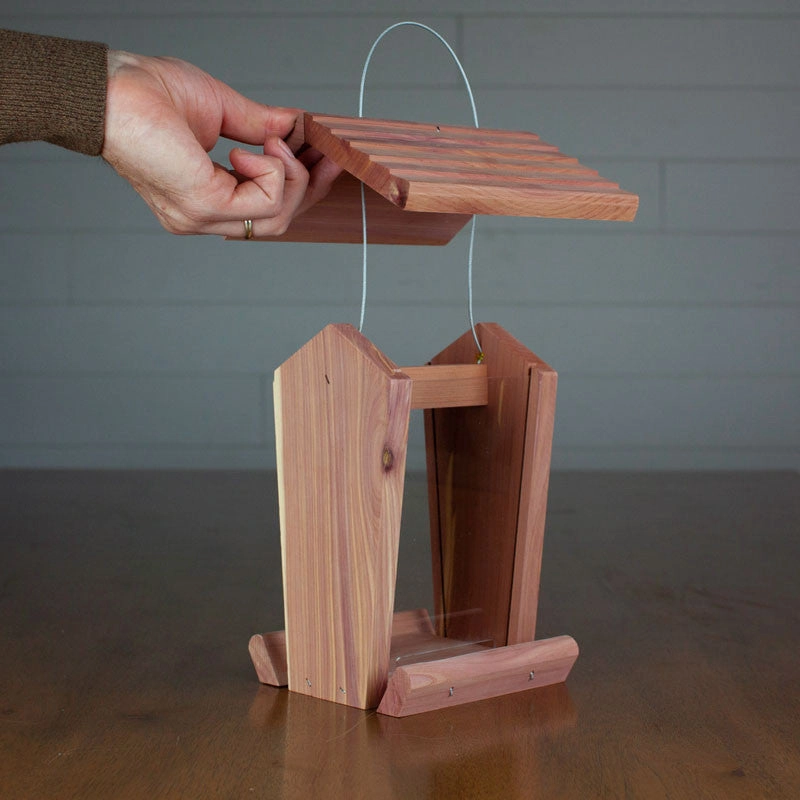 Fisherman Bird Feeder Memorial