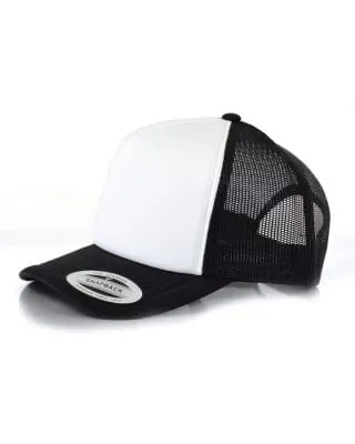 Flexfit Hi Crown Trucker - Black/White