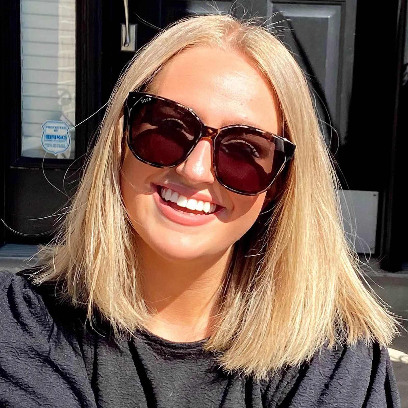 GIA - ESPRESSO TORTOISE   GREY SUNGLASSES