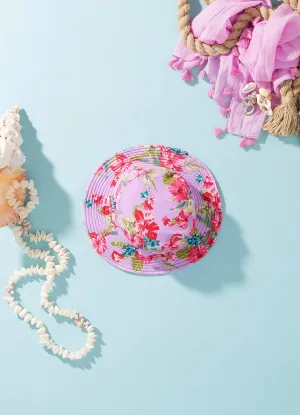 Girls Honolulu Swim Bucket Hat  - Honolulu