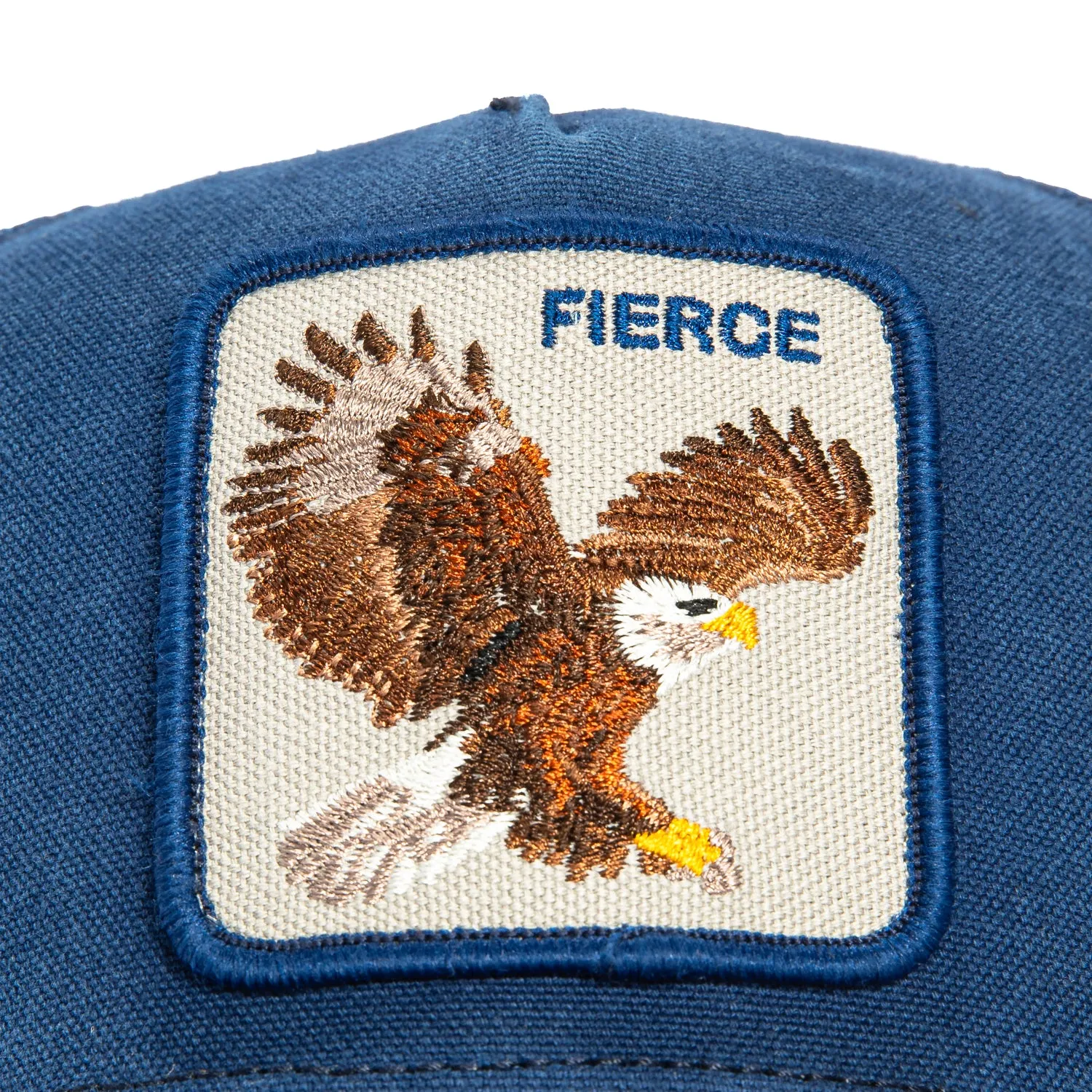 Goorin Bros Bird of Prey Fierce Adjustable Trucker Snapback Hat - Navy