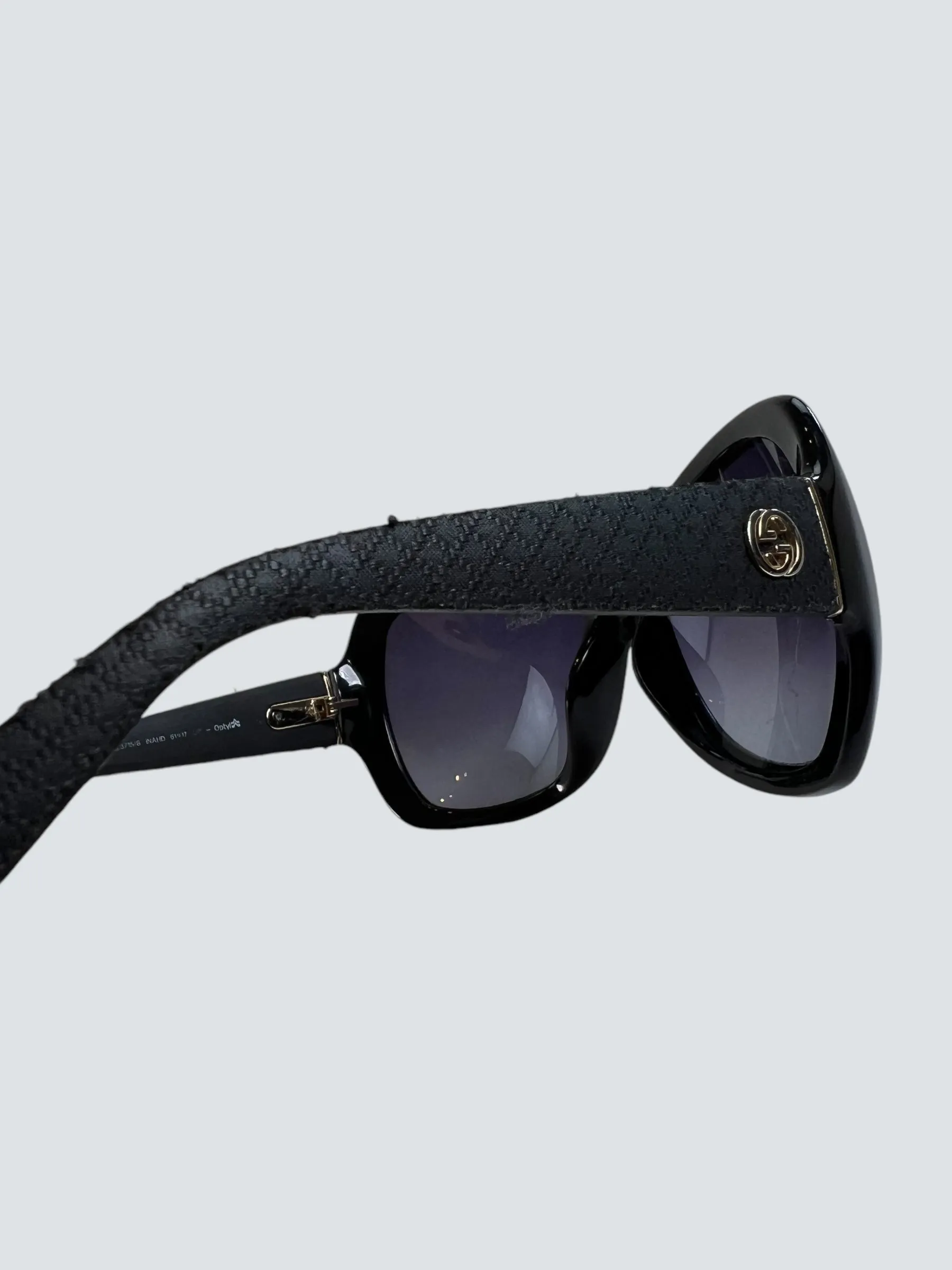 Gucci Brown GG Oversized Sunglasses