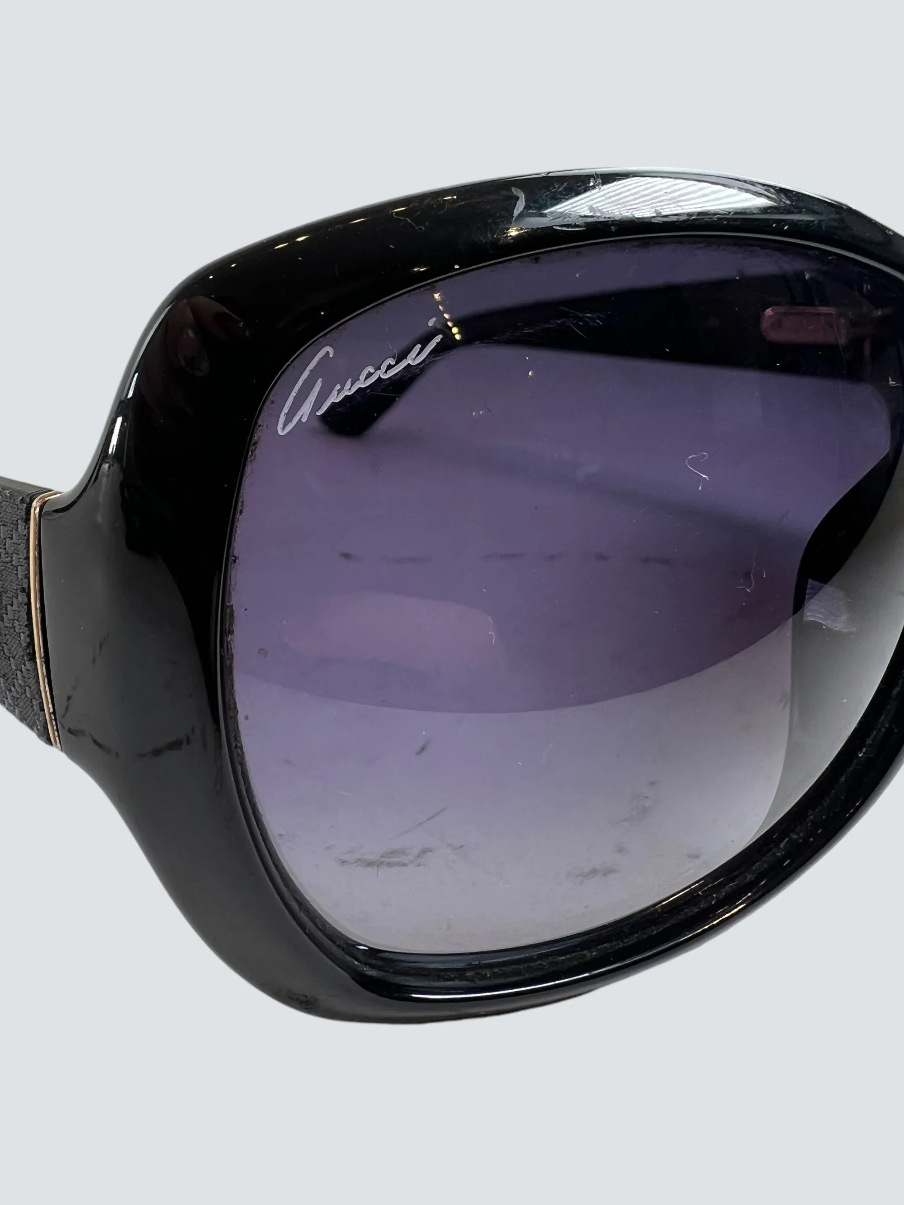 Gucci Brown GG Oversized Sunglasses